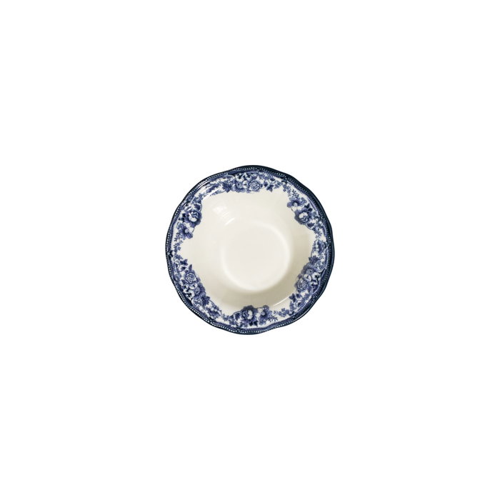 Hermia Velour Navy Blue Fulya Juego de Cena de 24 Piezas en Porcelana